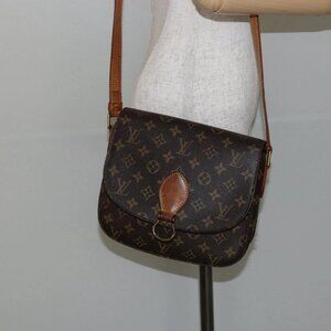 LOUIS VUITTON Monogram Saint Cloud GM Shoulder Bag